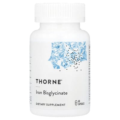 Thorne Iron Bisglycinate 25mg, 60 Capsules