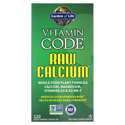 Garden of Life Vitamin Code Raw Zinc, 60 Capsules