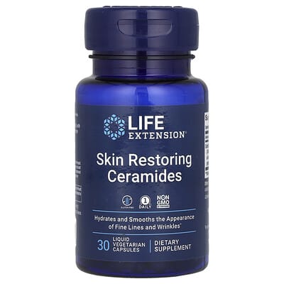 Life Extension Skin Restoring Ceramides, 30 Liquid Capsules