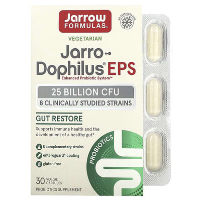 Jarrow Formulas Jarro-Dophilus EPS 25 Billion, 60 Capsules