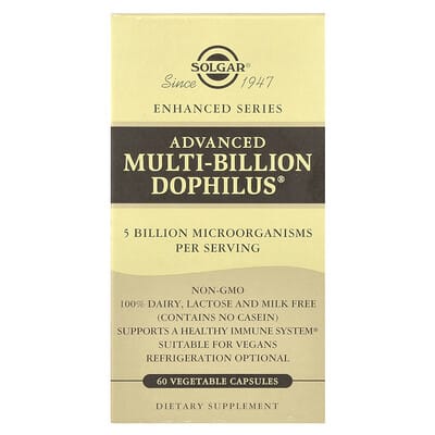 Solgar Advanced Multi-Billion Dophilus, 60 Veg Capsules